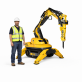 BROKK 110 radijo bangomis valdomas griovimo robotas